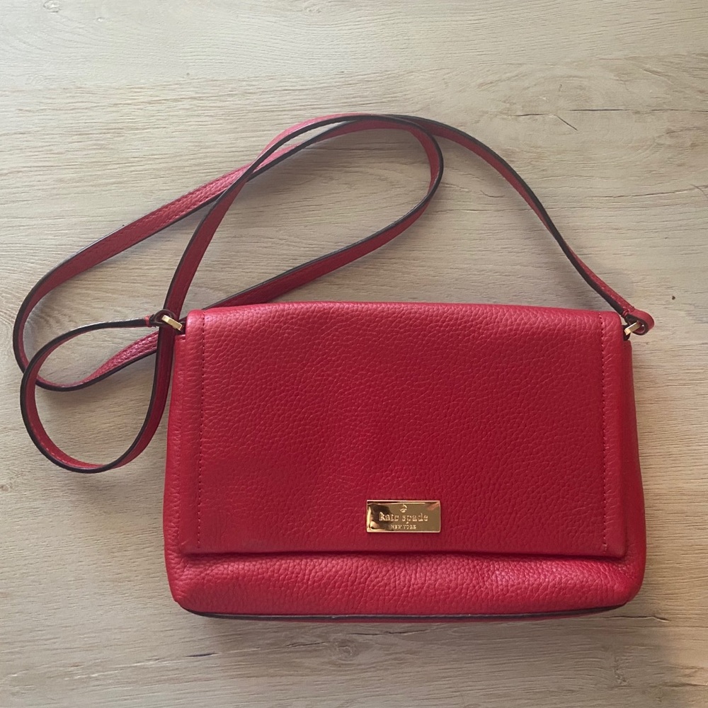 Kate Spade Red Crossbody